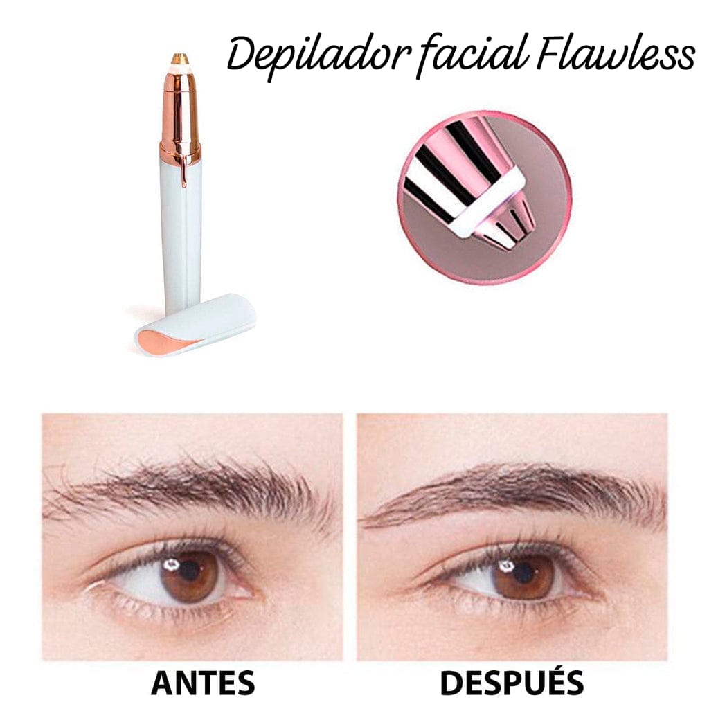 Depilador Facial en Punta Flawless Recargable - SnapSilk®