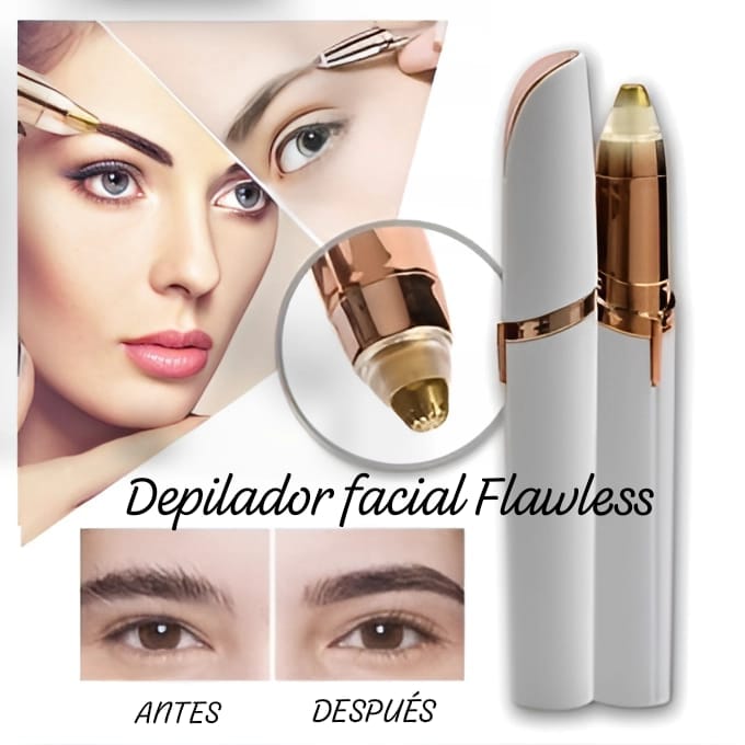 Depilador Facial en Punta Flawless Recargable - SnapSilk®