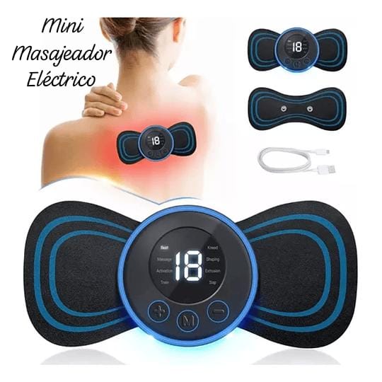 Mini Parche Masajeador Eléctrico - ZenPulse®
