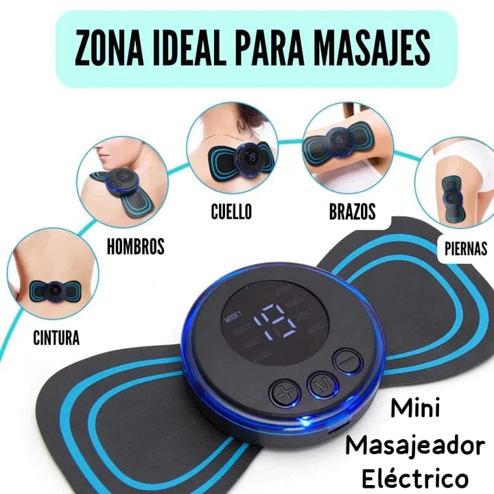 Mini Parche Masajeador Eléctrico - ZenPulse®