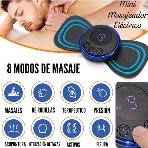 Mini Parche Masajeador Eléctrico - ZenPulse®