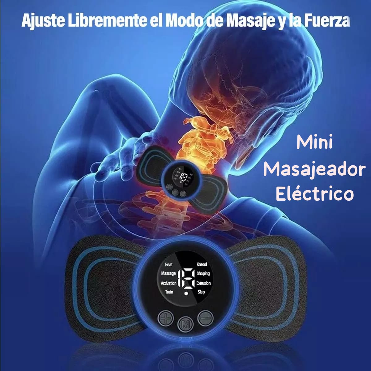 Mini Parche Masajeador Eléctrico - ZenPulse®
