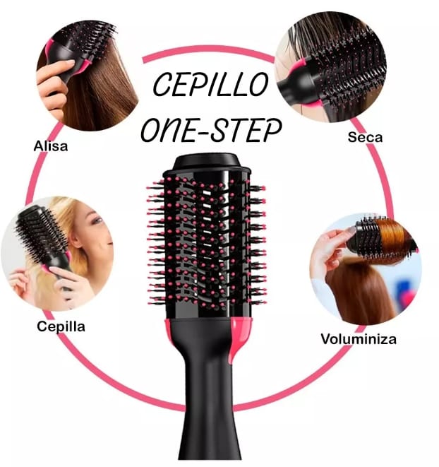 Cepillo Voluminizador Secador One-Step - VivaCurl®