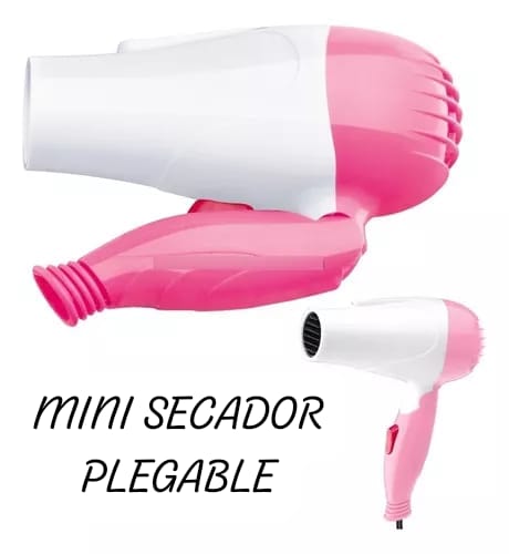 Mini Secador Plegable para Cabello - JetHeat®