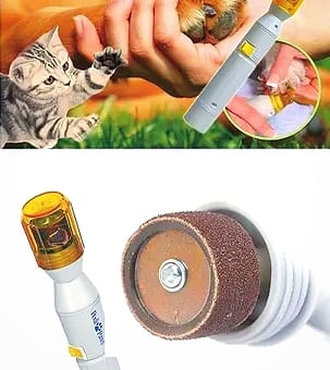 Limador Cortauñas Eléctrico Para Mascotas - PediPet®