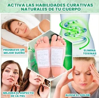 10 PARCHES PURIFICADORES MIENTRAS DUERMES