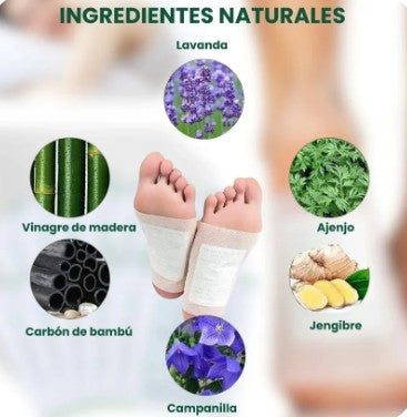 10 PARCHES PURIFICADORES MIENTRAS DUERMES